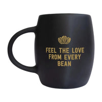 Mug Cerámico Marley Coffee Negro 430 ml