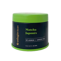 Te Verde Matcha Japonés Puro Adagio 35 grs.