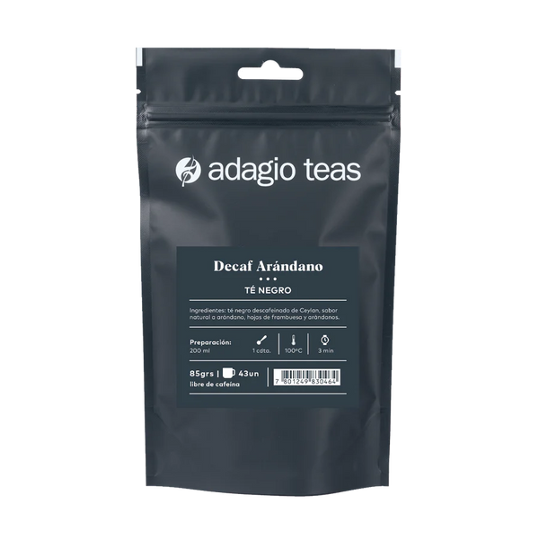 Té Negro Adagio Decaf Arándano 57gr