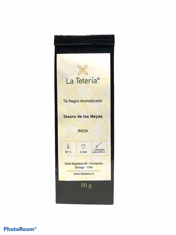 Té Negro Tesoro de Los Mayas La Tetería 50 grs